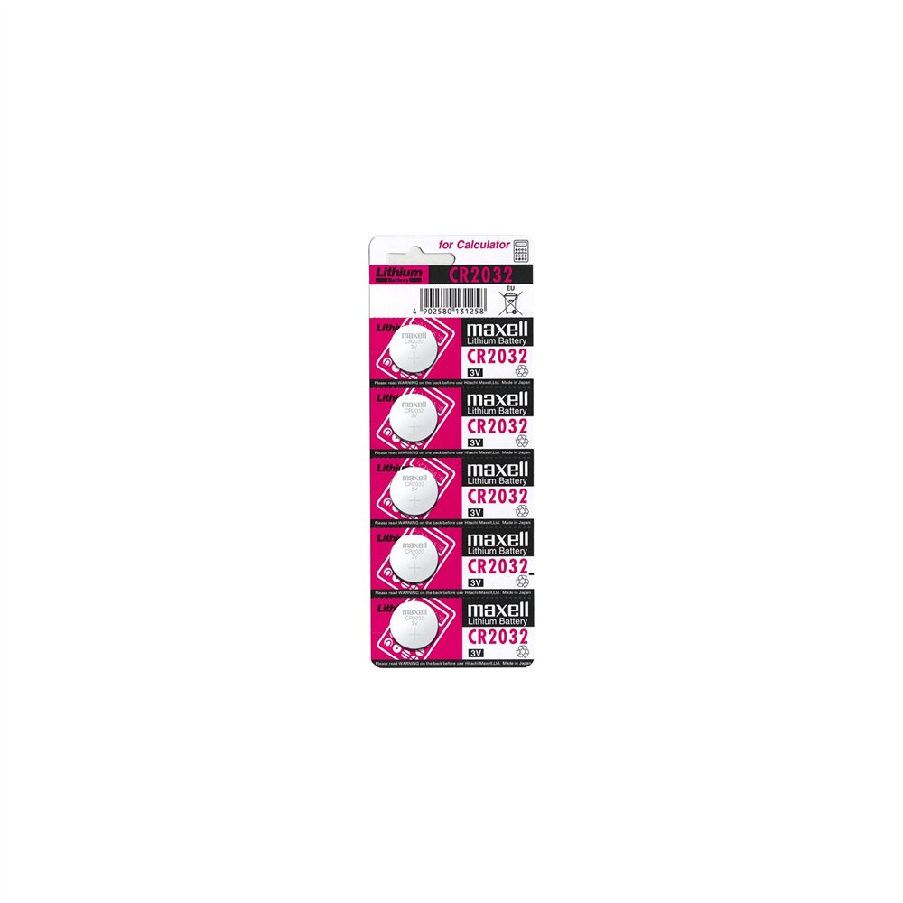 Maxell pila boton litio cr2032 3v blister*5  cr2032maxb5