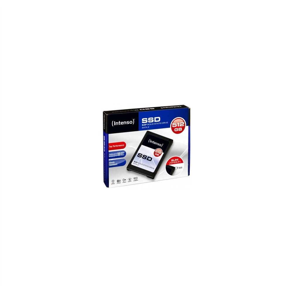 Disco duro 2.5 intenso ssd 512gb sata3 3812450
