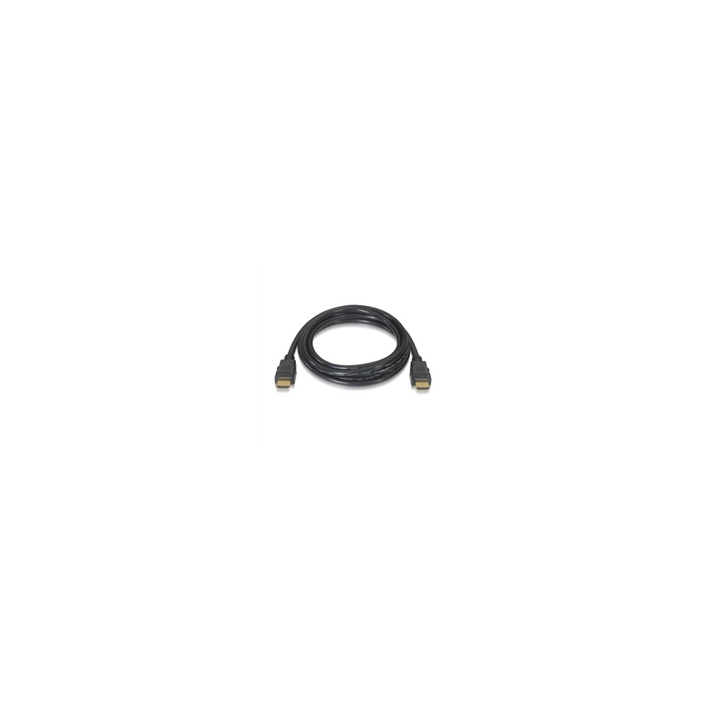 Cable hdmi m a hdmi m 1mt nanocable negro 10.15.3601