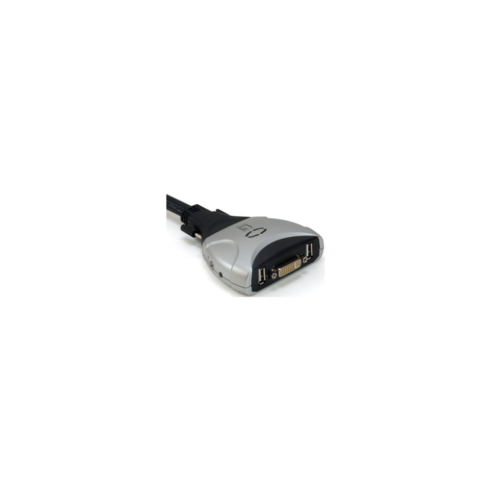 Cable conmutador level one v/t/m dvii usb con audio cables incluidos kvm-0260