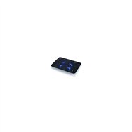 base refrigeradora con 4ventiladores hasta 17" conceptronic negra cnbcoolpadl4f