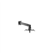 equip soporte de proyector inclinable para techo o pared 430-650mm hasta 20kgs negro 650702