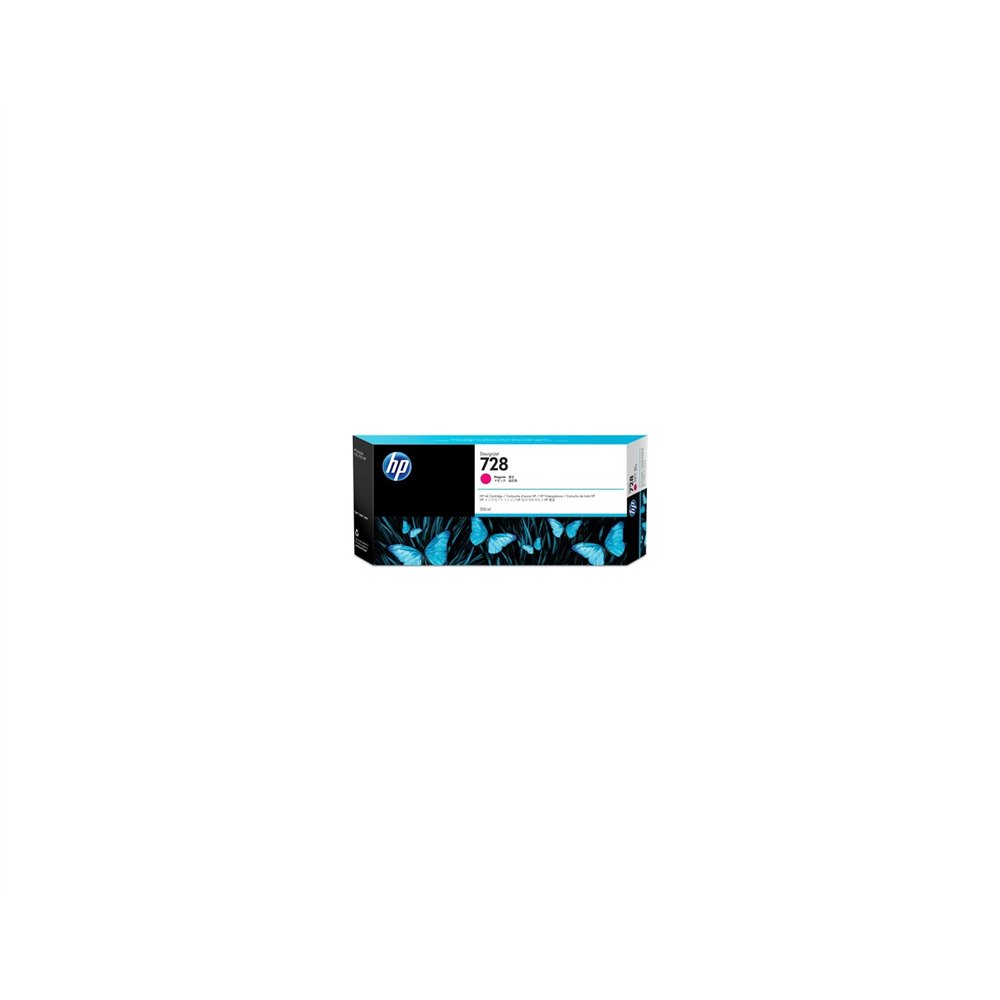 Cartucho hp 728 f9k16a magenta 300 ml