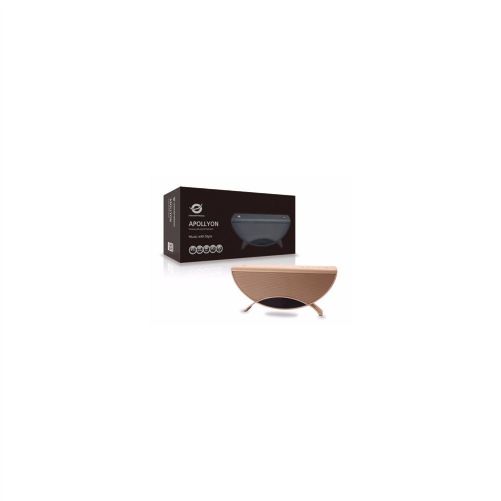 Altavoz conceptronic bluetooth oro apollyon 01gl