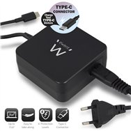 Cargador notebook ultra compacto usb tipo-c 65w