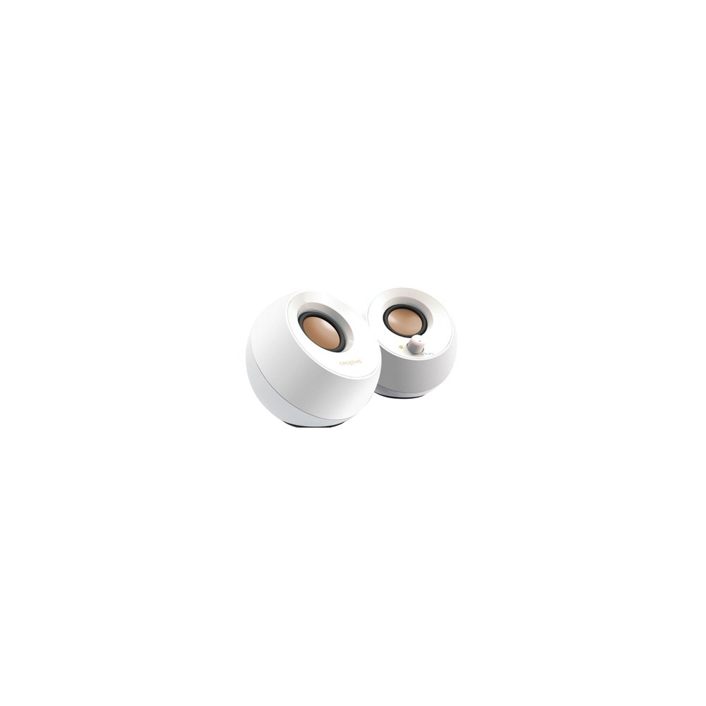 Creative labs pebble 2.0 speaker altavoces usb blanco 51mf1680aa001
