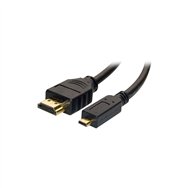 Cable hdmi nano cable hdmi a/m - micro hdmi d/m v1.4 1,8m alta velocidad/hec negro