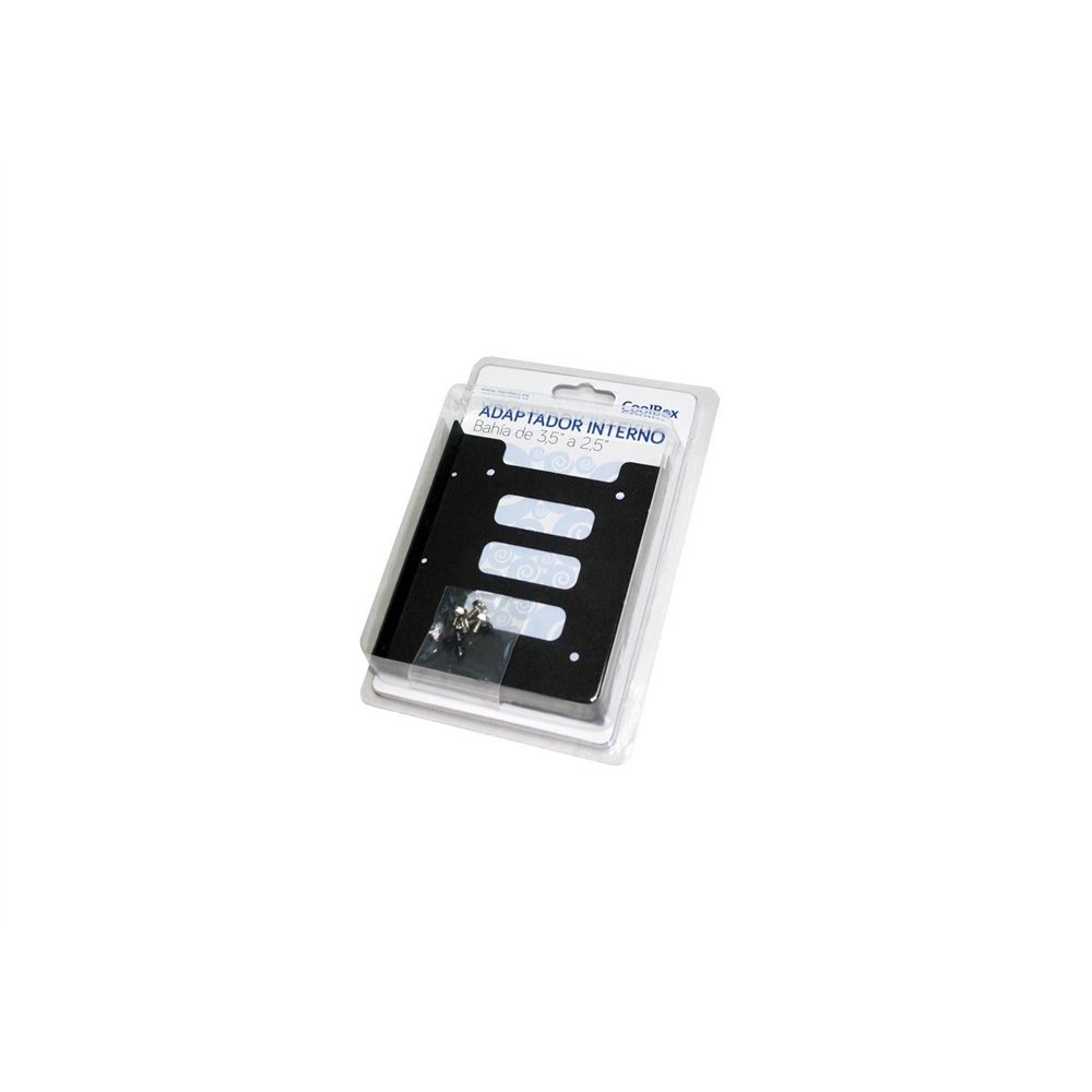 Adaptador coolbox discos ssd - bahia de 3.5'' a 2.5''