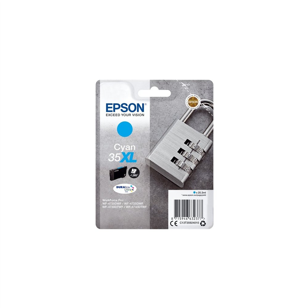 Cartucho epson t3592xl cian c13t35924010