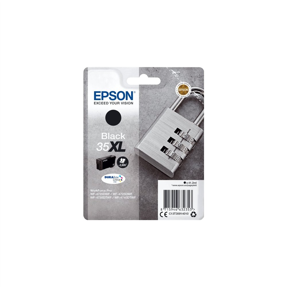 Cartucho epson t3591xl negro c13t35914010