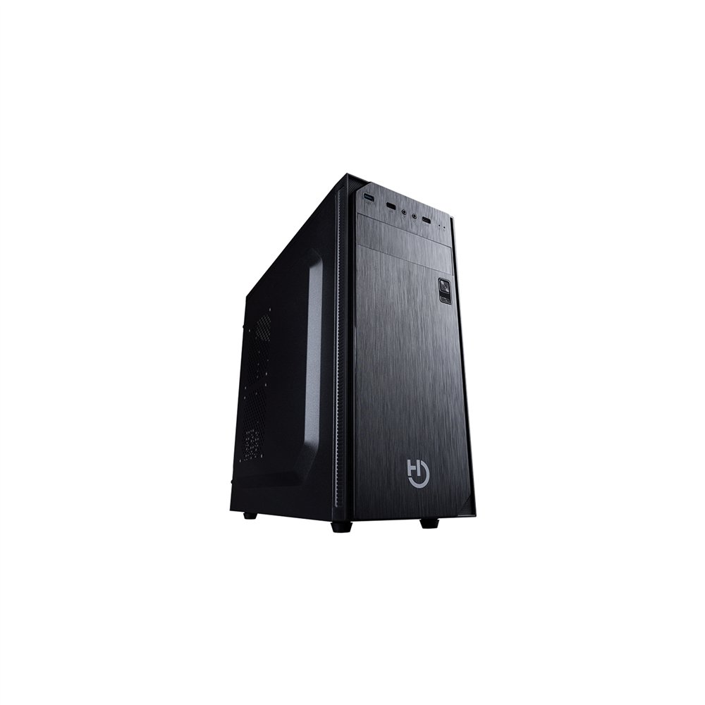 Caja mediatorre hiditec klyp 500w negra cha010017