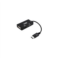 Adaptador conversor displayport m a vga / dvi / hdmi h 0.15mt nanocable negro 10.16.3301-bk