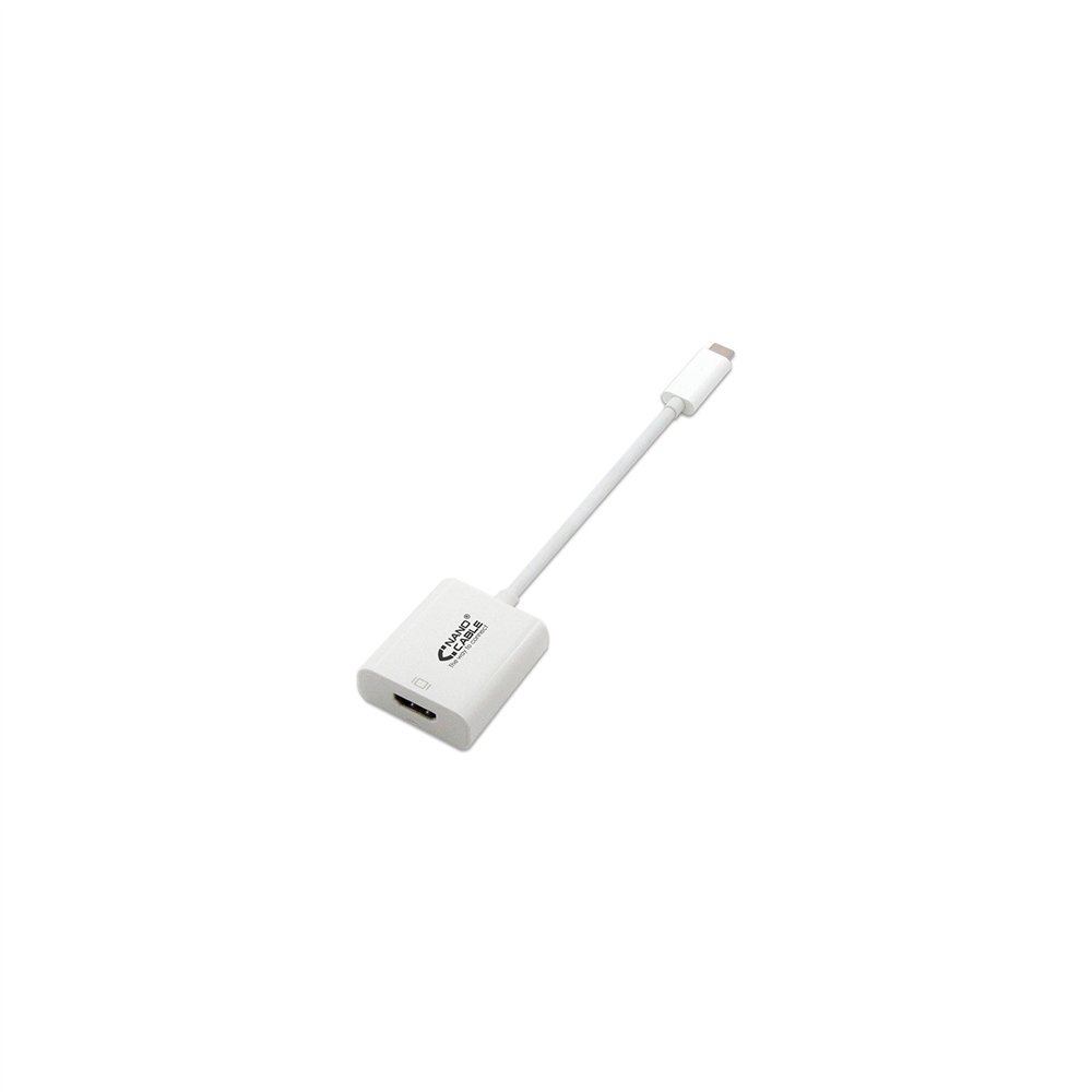cable conversor usb c m a hdmi h 0.15mt nanocable blanco 10.16.4102