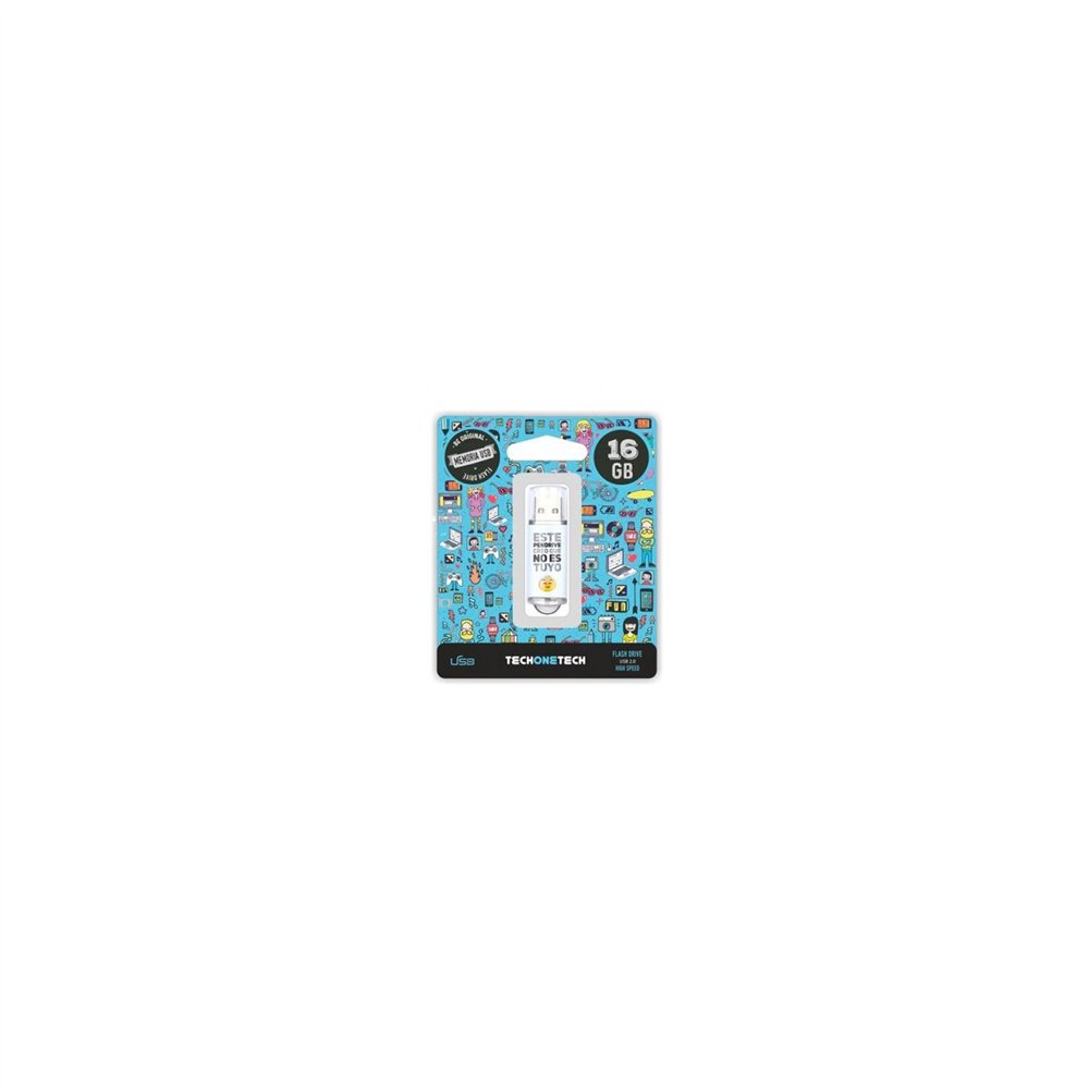 Memoria usb 2.0 tech one tech 16gb noestuyo tec4007-16