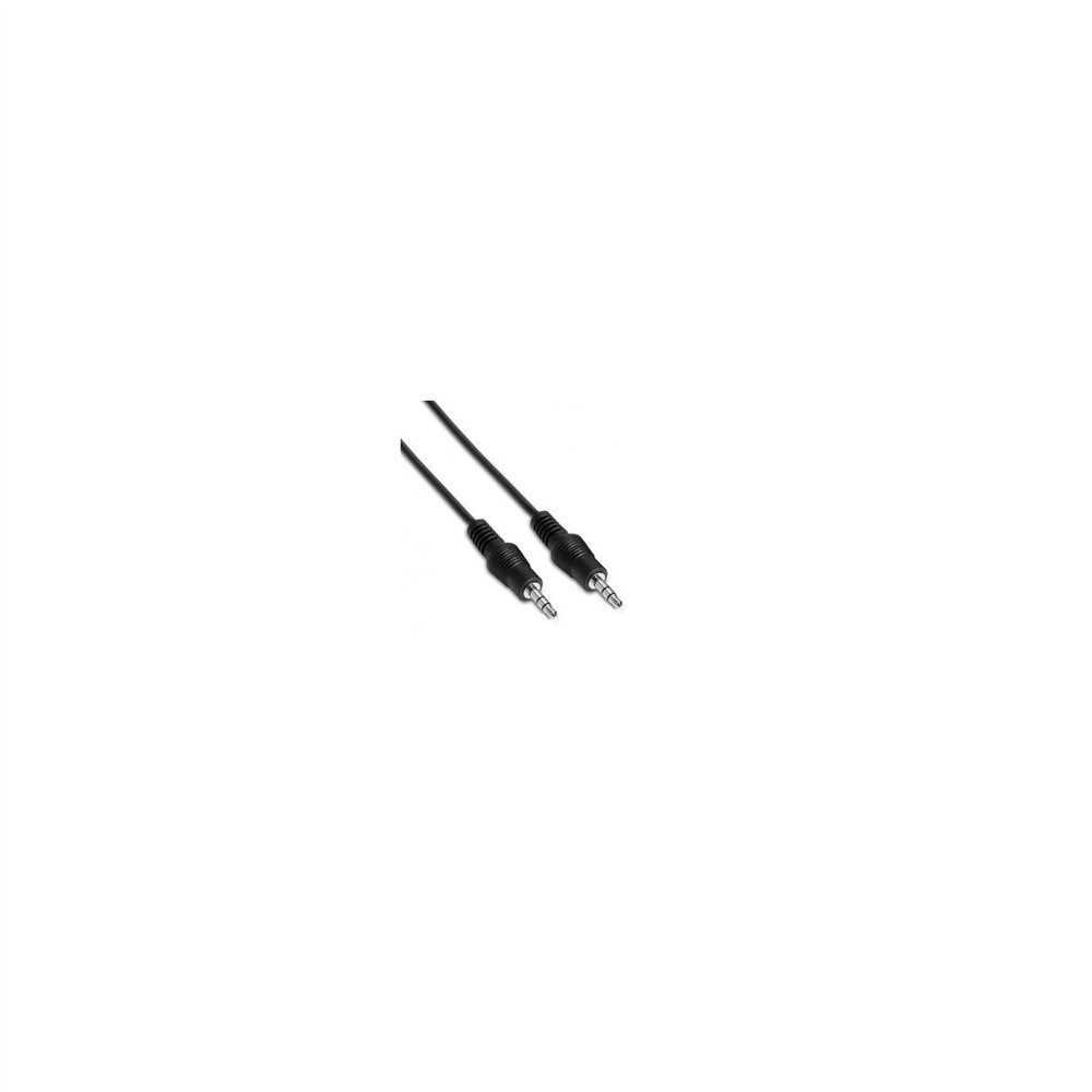 Cable audio mini jack-3.5 m a mini jack-3.5 m 3mt aisens negro a128-0143