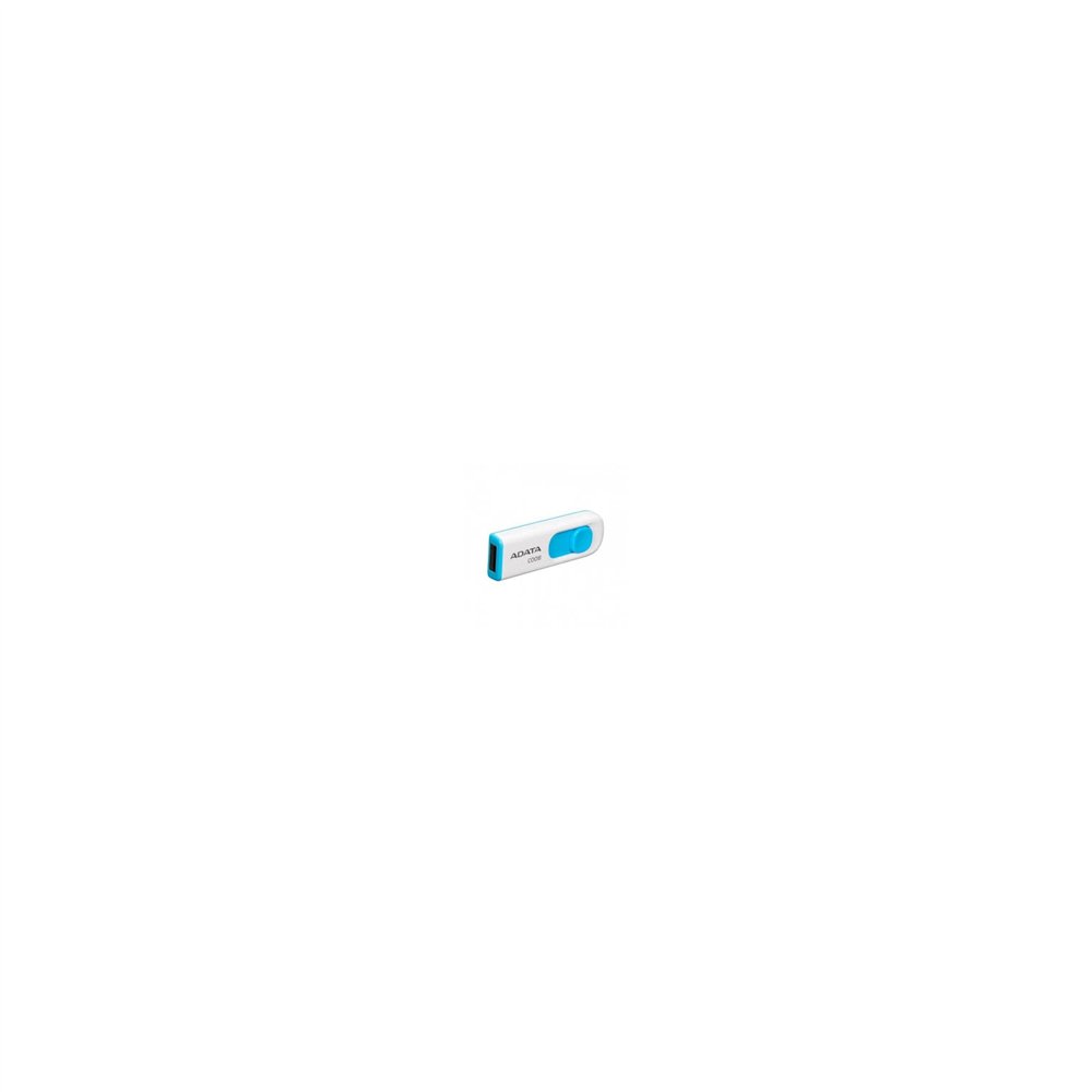 Pendrive adata 64gb usb2.0 blanco/azul ac008-64g-rwe