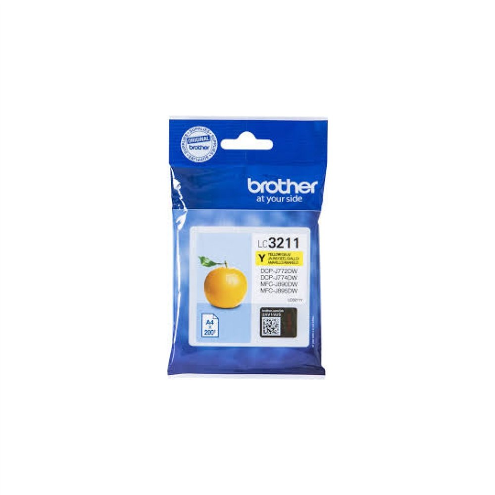 Cartucho brother lc3211 amarillo lc3211y