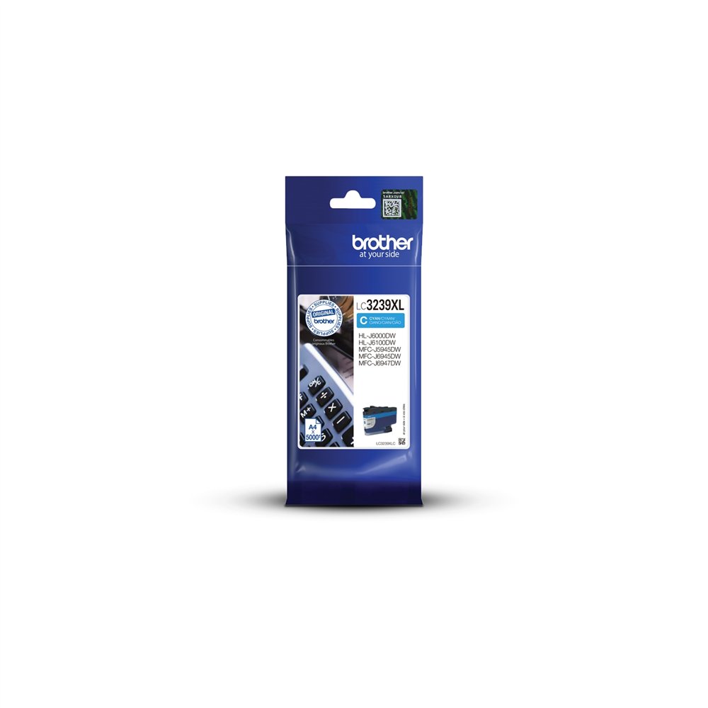 Cartucho brother lc3239 xl cian lc3239xlc