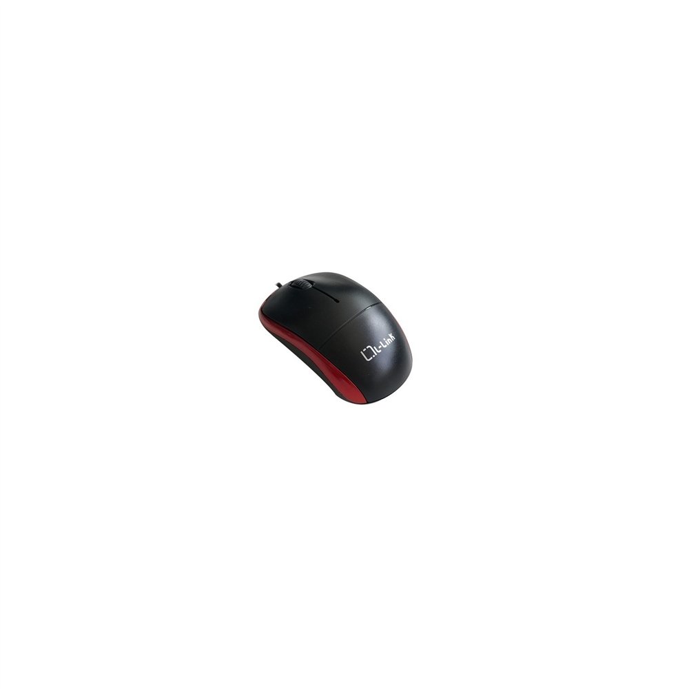 Raton l-link usb negro/rojo ll-2080-r