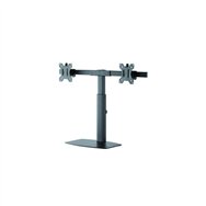 Soporte tooq mesa a monitor db1727tn-b gira 2 brazos 17-27 negro db1727tn-b