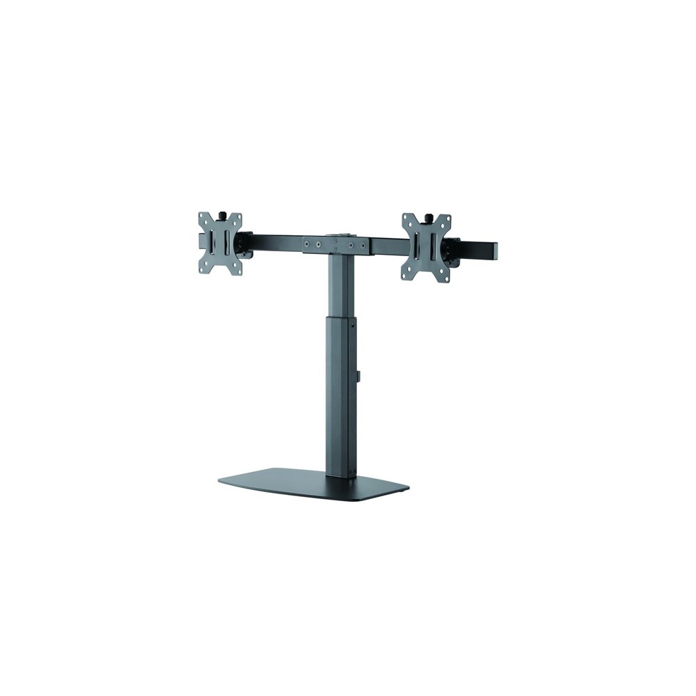 Soporte tooq mesa a monitor db1727tn-b gira 2 brazos 17-27 negro db1727tn-b