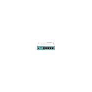 Switch mikrotik hex 5ptos gigabit blanco rb750gr3
