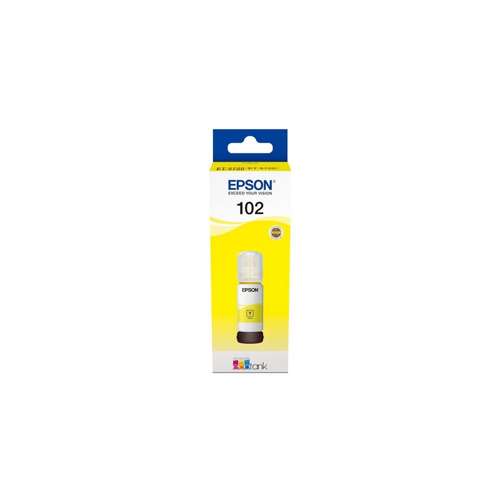 Tinta epson 102 amarillo c13t03r440