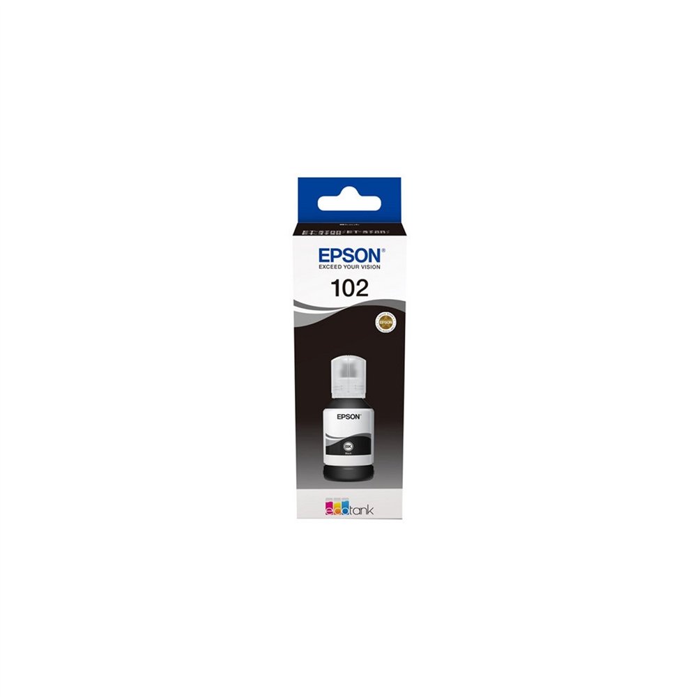 Tinta epson 102 127ml negro c13t03r140