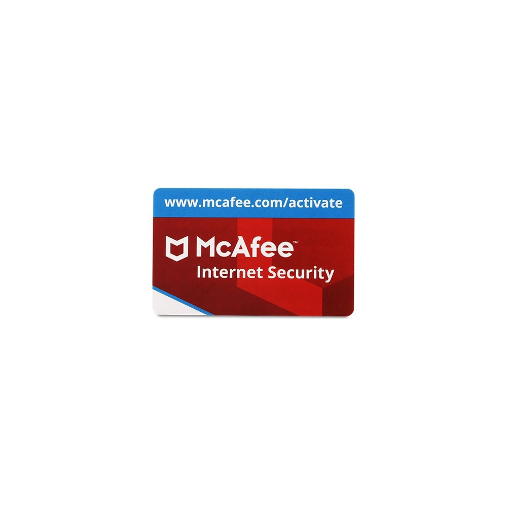 Antivirus mcafee internet security 3 pc 1 aí?o licencia electronica