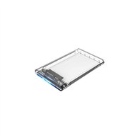 Caja 2.5 coolbox hdd usb3.0 transparente coo-sct-2533