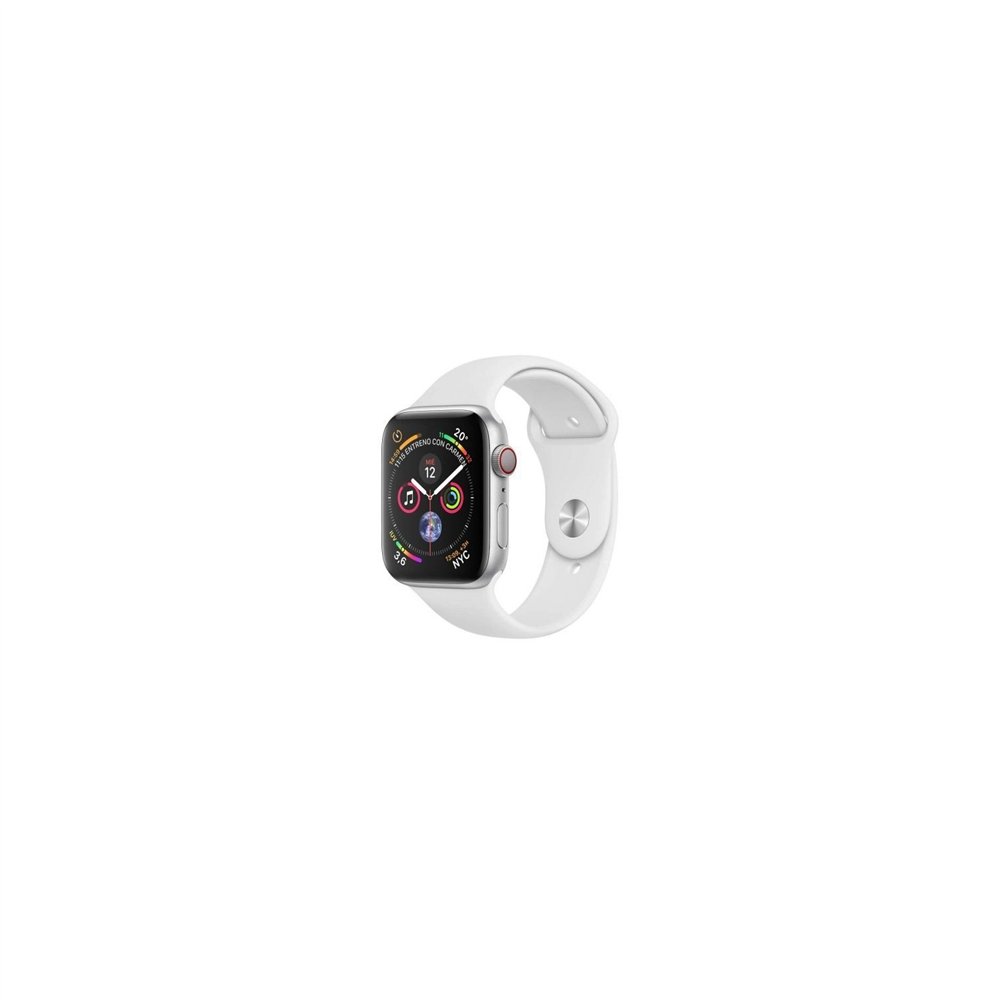 Smartwatch apple series 4 gps/cell 44mm stainless blanco mtx02ty/a