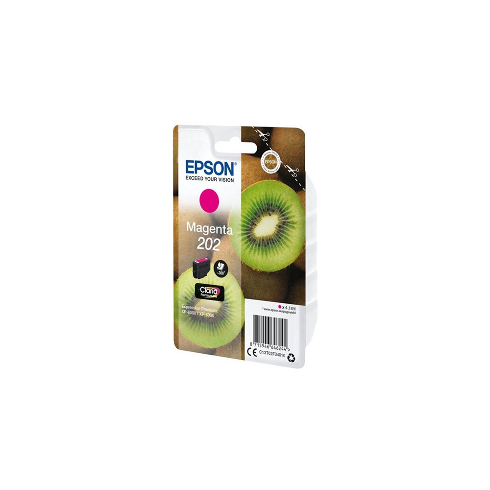 cartucho epson 202 magenta c13t02f34010