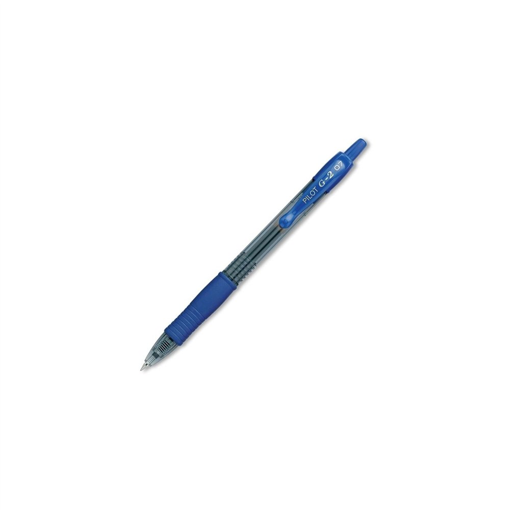 Boligrafo roller retractil pilot punta 0.7mm g2 azul ng2a