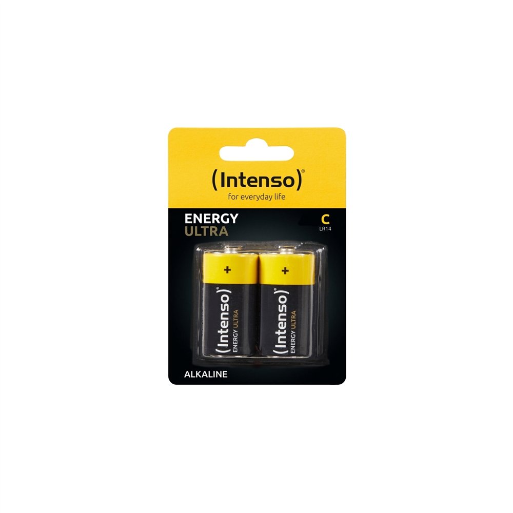 Pilas intenso energy clr14 ultra alcalina pack-2 7501432