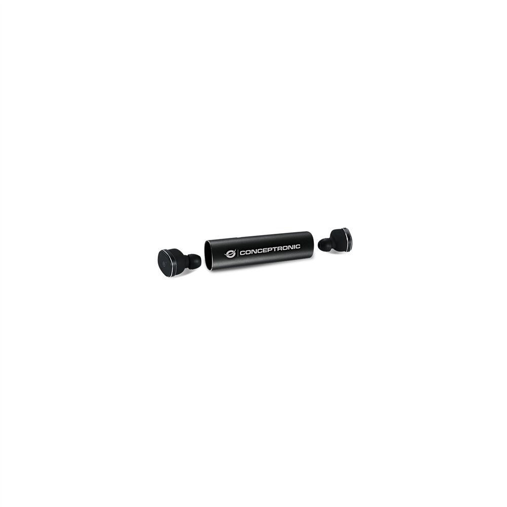 Auriculares conceptronic earbuds bluetooth 5.0 intrauditivos negro ctbtearbud5
