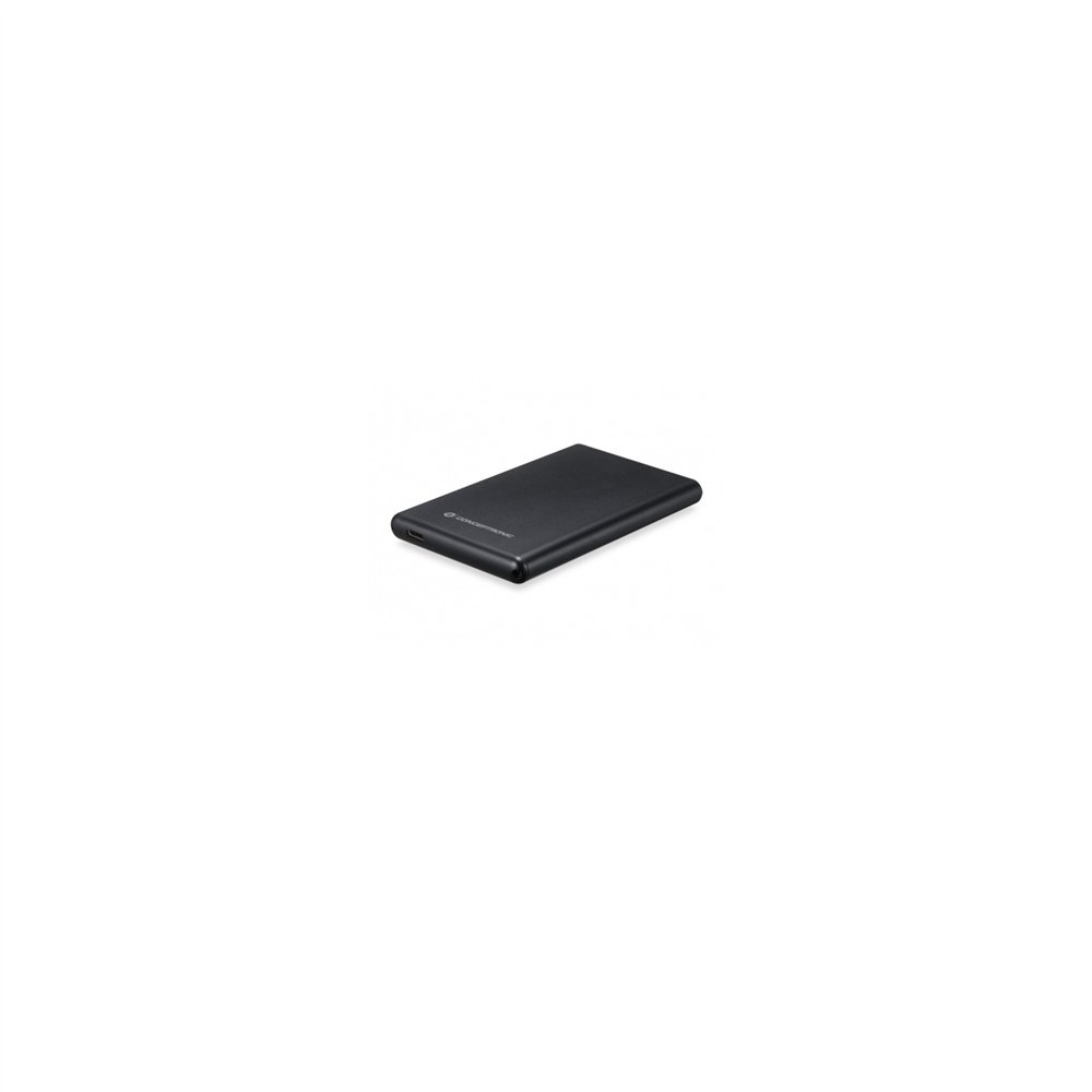 Caja externa conceptronic 2.5 sata usb-c usb 3.1 negro hde02b