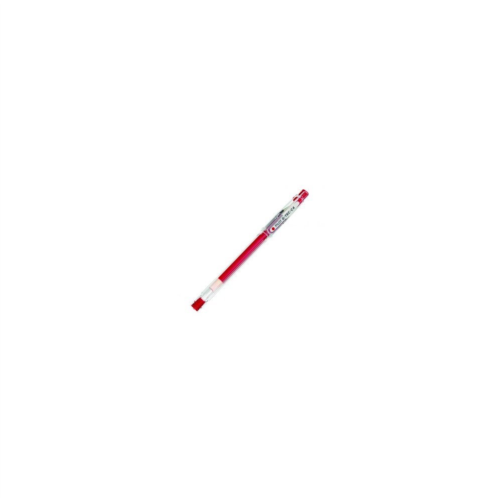 Boligrafo pilot tinta gel para escritura fina transparente bl-gc4 rojo
