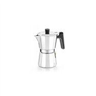 Cafetera bra perfecta - 6 tazas - aluminio - fondo para induccion total - apta todo tipo cocinas a170482