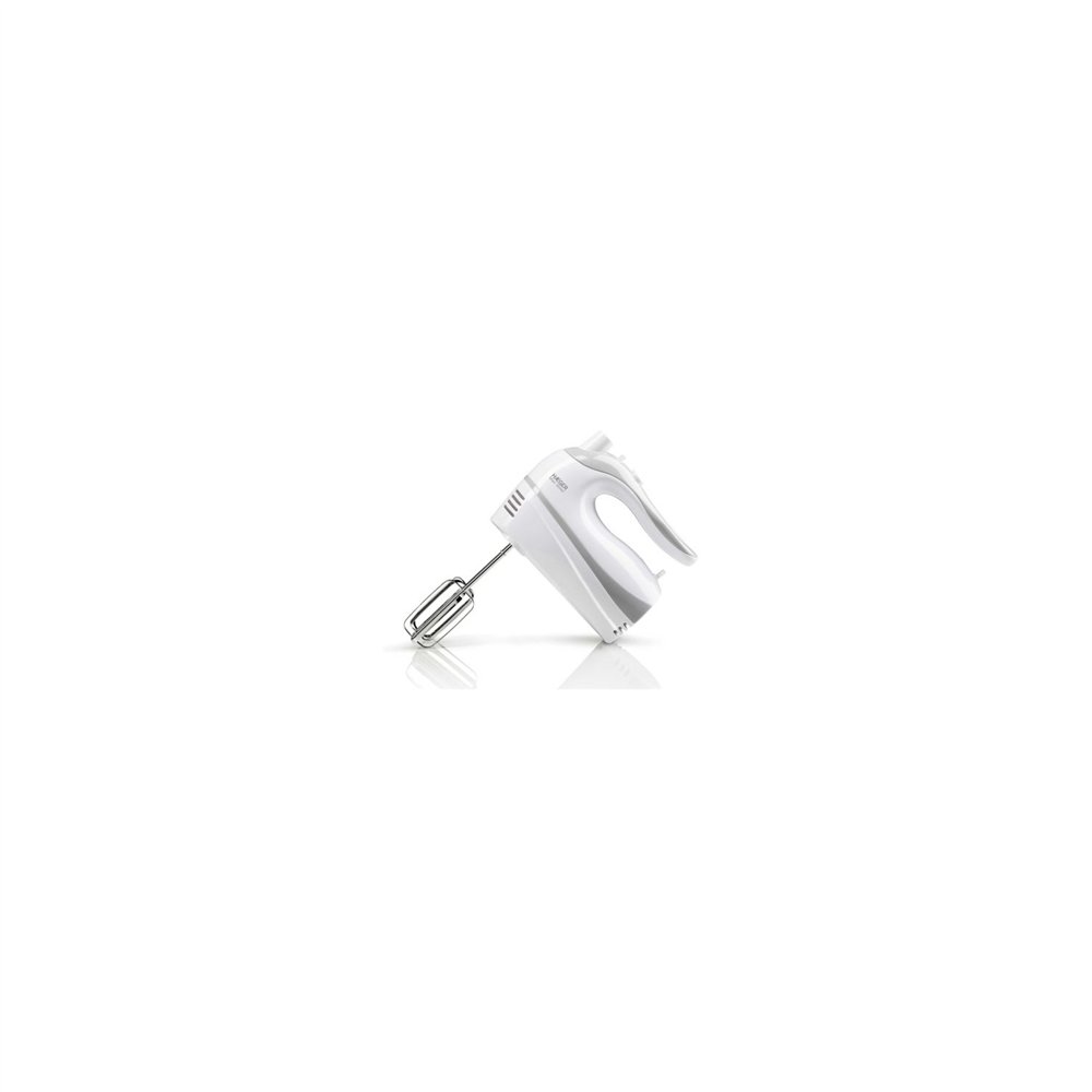 batidora reposteria haeger max mixer 500w 5 velocidades + turbo 2 varillas batidoras 2 varillas amasadoras blanco bl-5hw.011a