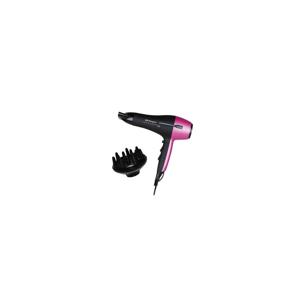 Orbegozo sec se-2320 secador de pelo profesional 1800-2200w 2 potencias negro rosa