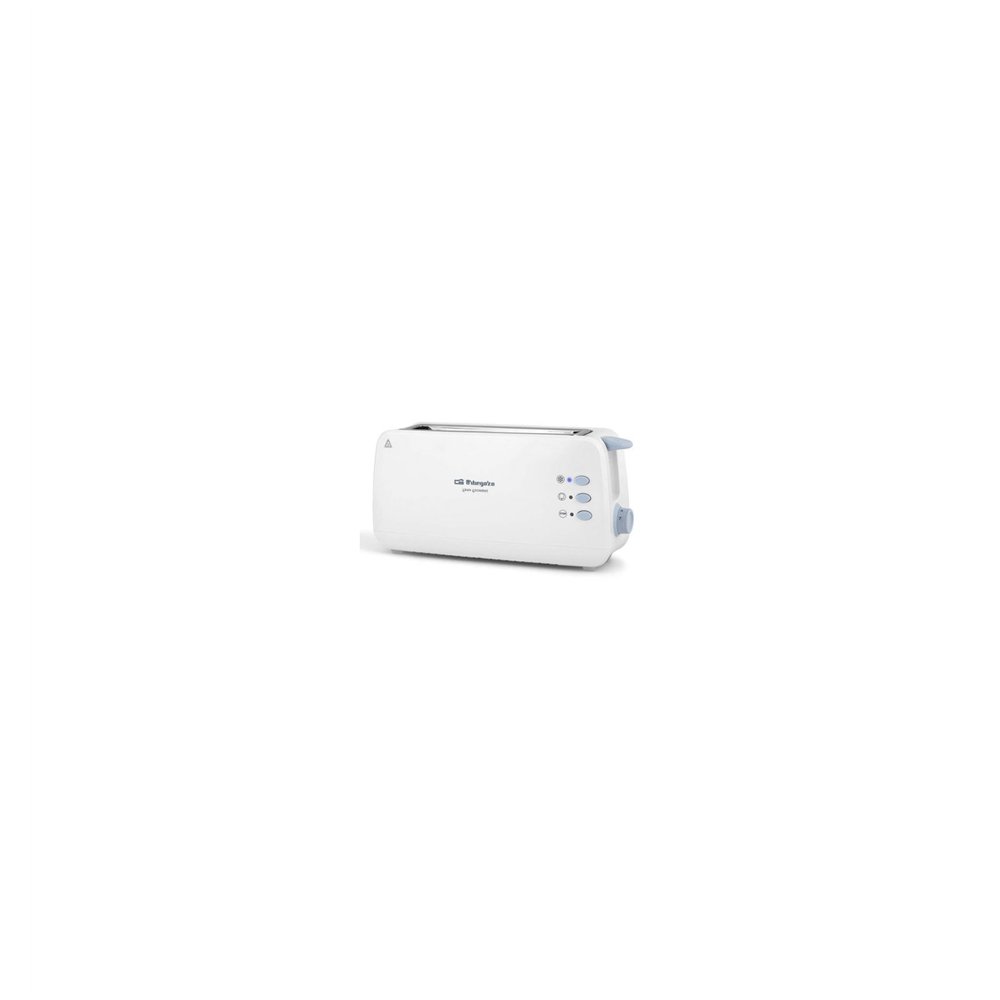 Tostador de pan orbegozo to 4012 850w descongelacion recalentamiento blanco 15773