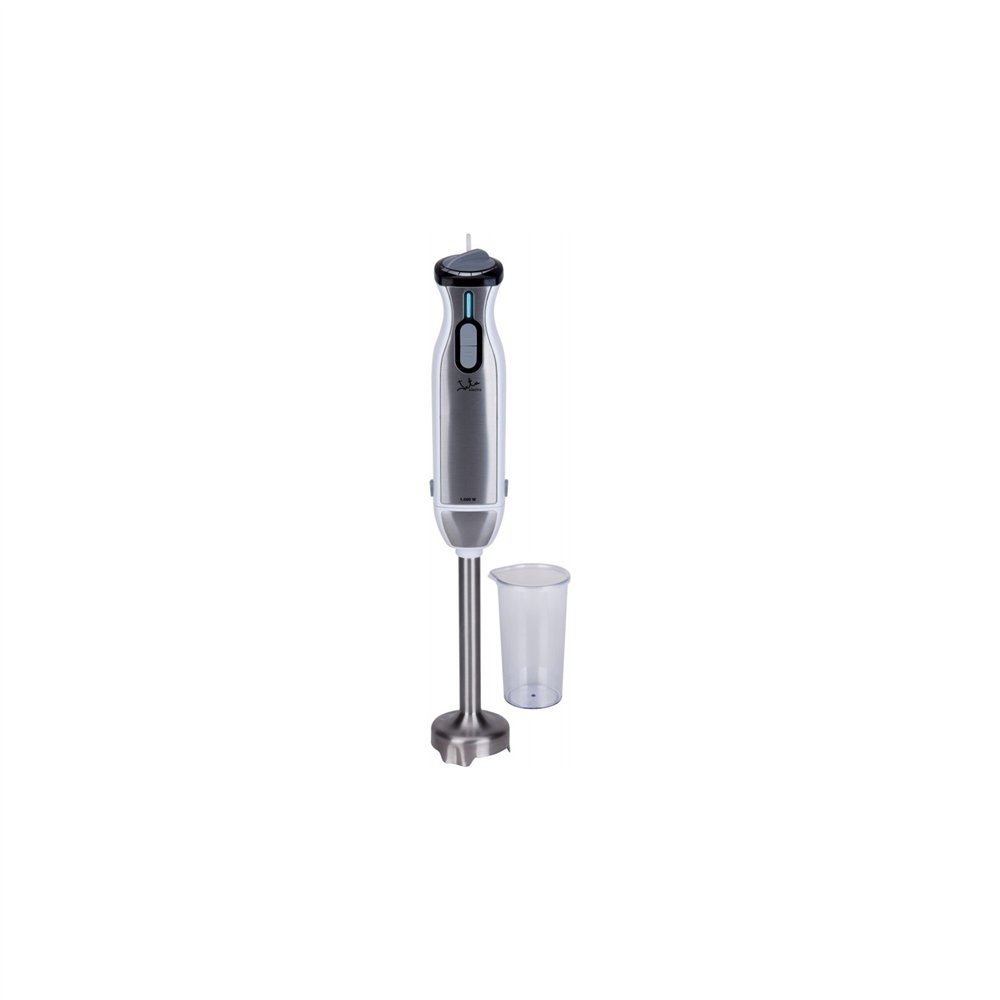 Batidora jata 1000w 2 pulsadores 2 velocidades doble cuchilla titanium vaso medidor con tapa 600ml bt185