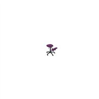 Taburete ayna similpiel morado t04cpspmo