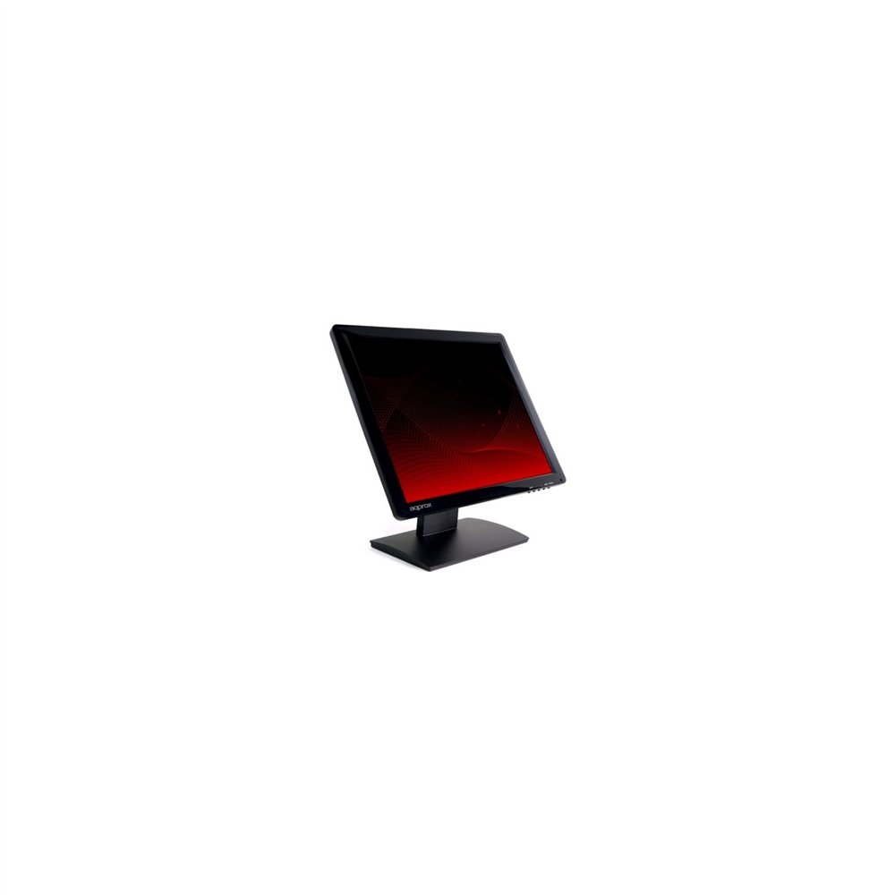 Monitor approx appmt17w5 17p tactil tpv negro appmt17w5
