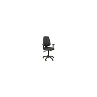 Silla elche sincro similpiel con brazo regulable negro 14sspneb10
