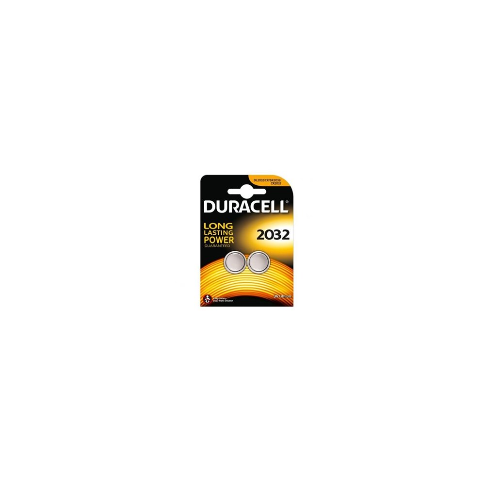 Pack 2 pilas de boton duracell 3v dl2032b2