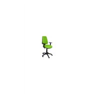 Silla elche cp bali  brazos regulables ruedas de parquet verde pistacho 14cpbali22b10rp