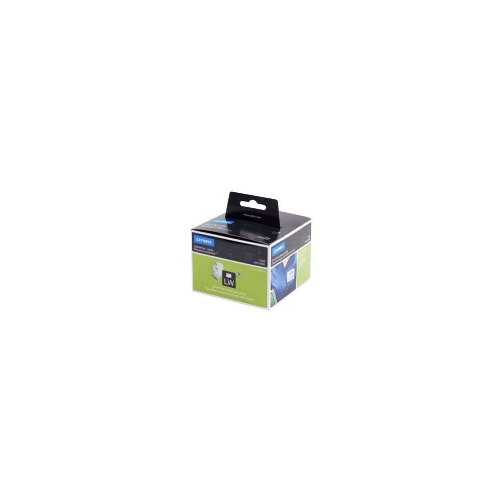 Etiquetas dymo label writer de identificacion rollo de 300 unidades de papel blanco de 89 x 41mm 016905