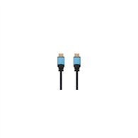 Cable aisens hdmi macho a hdmi macho multiple apantallamiento y recubrimiento nylon 3m negro azul a120-0358