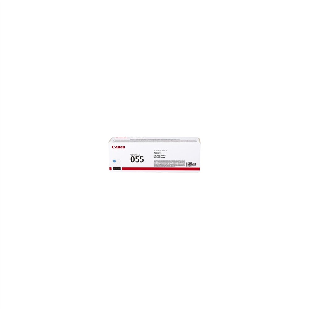 Toner canon 055 c 2100 paginas compatible segun especificaciones cian 3015c002